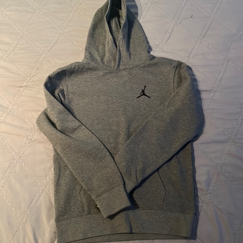 Gray Jordan Hoodie